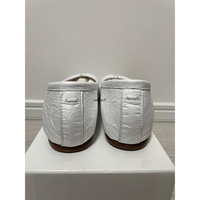 35 正規未使用品 メゾンマルジェラ Tabi タビ 足袋 バレエ ホワイト 割引売上 未使用!Maison Margiela メゾンマルジェラ 足袋バレエ サイズ35 フラットシューズ/バレエシューズ