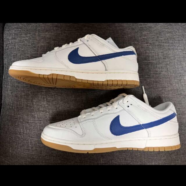 NIKE DUNK LOW royal and gum 26.5