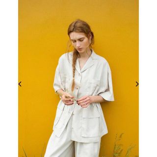 マウジー(moussy)のMOUSSY HALF SLEEVE SAFARI ジャケット マウジー(シャツ/ブラウス(長袖/七分))