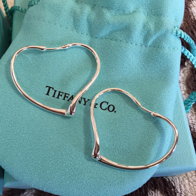 Tiffany & Co.(ティファニー)のTiffany　オープンハートピアス　M Xmasに間に合う! レディースのアクセサリー(ピアス)の商品写真