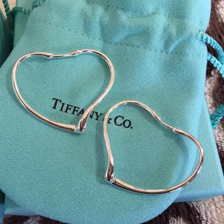 ティファニー(Tiffany & Co.)のTiffany　オープンハートピアス　M Xmasに間に合う!(ピアス)