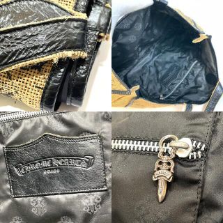 クロムハーツ TOTO BEACH BAG ALL OVER PRINT マルチロゴプリントビーチトートバッグ メンズ