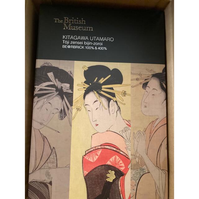 MEDICOM TOY(メディコムトイ)のBE@RBRICK KITAGAWA UTAMARO 100% & 400% エンタメ/ホビーのフィギュア(その他)の商品写真