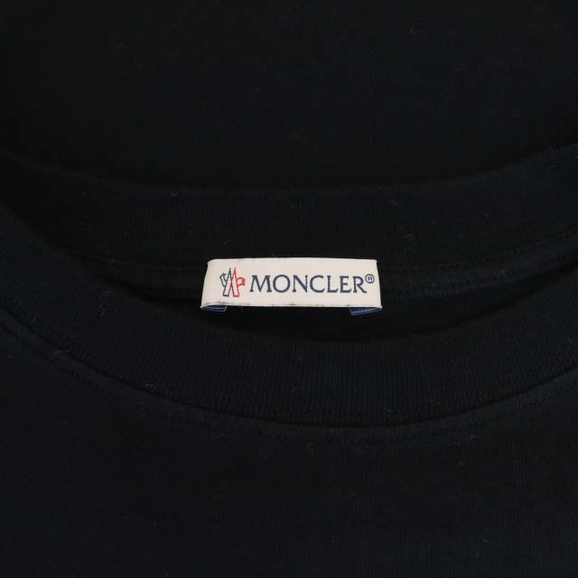 MONCLER(モンクレール)のモンクレール ジーニアス MAGLIA Tシャツ カットソー L 黒 ブラック メンズのトップス(Tシャツ/カットソー(半袖/袖なし))の商品写真