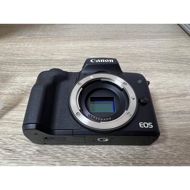 カメラポ Canon - Canon EOS KISS M Wレンズキット BKの通販 by ぱふ's