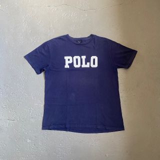 ポロラルフローレン(POLO RALPH LAUREN)の90s ラルフローレン Tシャツ POLO ネイビー M(Tシャツ/カットソー(半袖/袖なし))