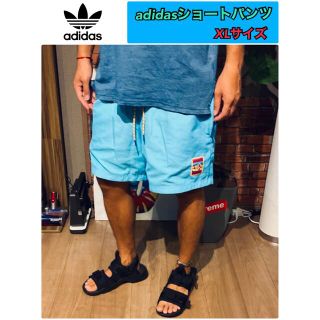アディダス ショートパンツ(メンズ)(ブルー・ネイビー/青色系)の通販 ...