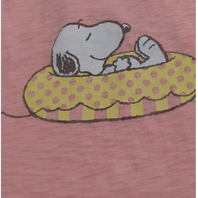 SNOOPY(スヌーピー)のTシャツ 双子 キッズ/ベビー/マタニティのキッズ服女の子用(90cm~)(Tシャツ/カットソー)の商品写真