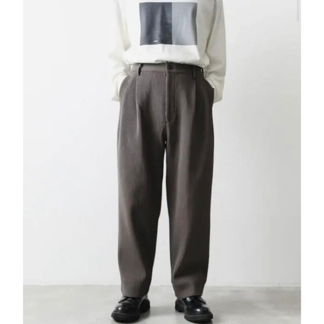 stein(シュタイン)のstein GRADATION PLEATS WIDETROUSERS 22aw メンズのパンツ(スラックス)の商品写真