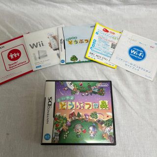 ニンテンドウ(任天堂)のDS ソフト　おいでよどうぶつの森　DSソフト(家庭用ゲームソフト)