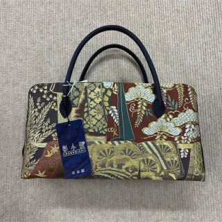 新品 東京浅草製 彩小径 正絹袋帯地 フォーマル バッグ BAG 訪問着 色無地