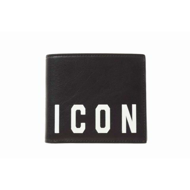 DSQUARED2 ICON プリント 二つ折り カードケース