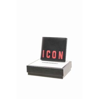 ディースクエアード(DSQUARED2)のDSQUARED2 ICON プリント 二つ折り カードケース(その他)