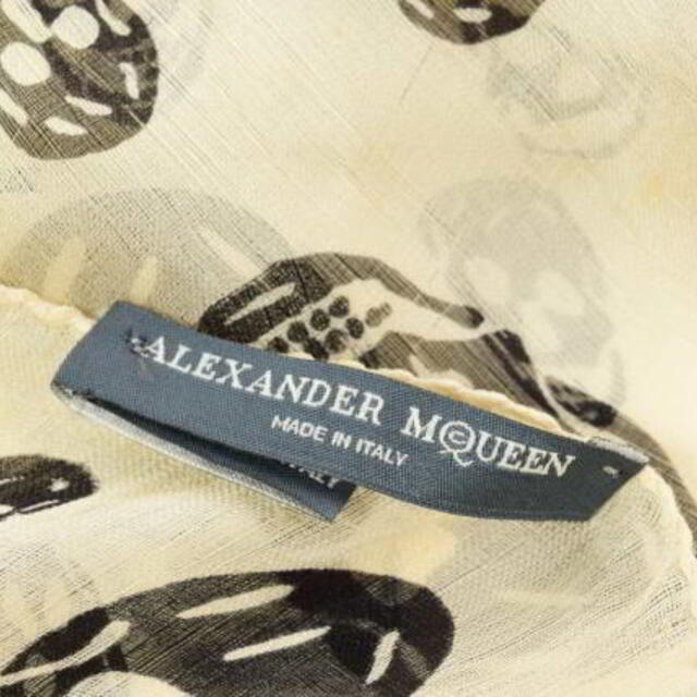 Alexander McQueen スカル プリント シルクスカーフ 4