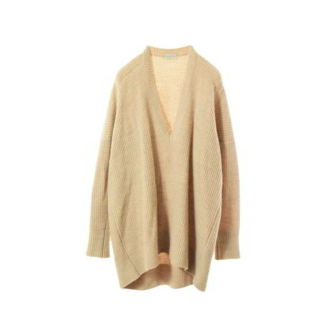 安心してご購入 Deuxieme Classe カシミヤ混 Vネック オーバー ニット