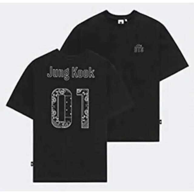 BTS teamTシャツ グク XL