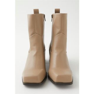 マウジー(moussy)のMOUSSY マウジー SQUARE TOE SHORT BOOTS(ブーツ)