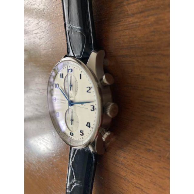 最安値　IWC IW371605 スケルトンタイプ　青針