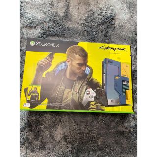 エックスボックス(Xbox)の美品 Xbox One X cyberpunk2077  リミテッドエディション(家庭用ゲーム機本体)