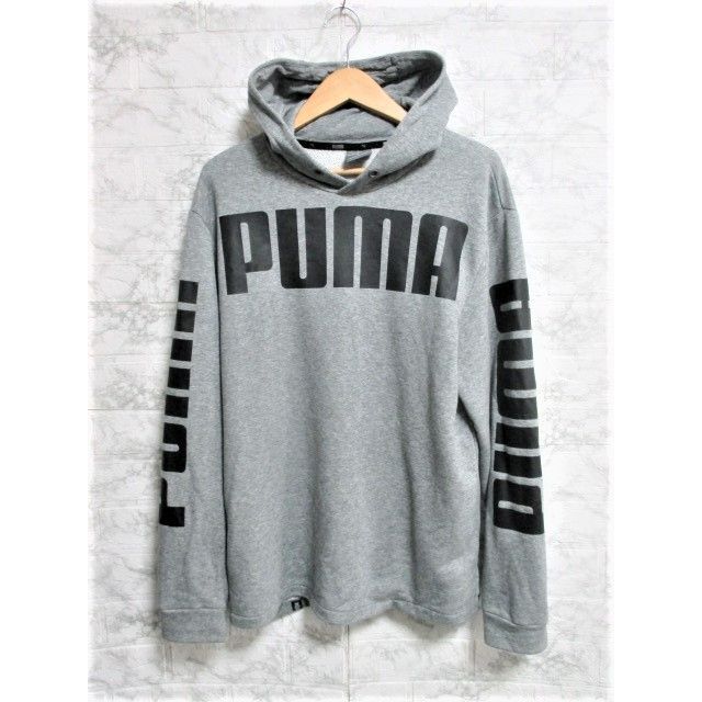 ☆PUMA プーマ ビッグロゴ プルオーバーパーカー パーカー/メンズ/Ｍ