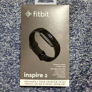 フィットフィット(fitfit)のfitbit inspire2 ブラック(腕時計(デジタル))