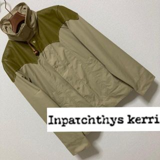 インパクティスケリー(Inpaichthys Kerri)のインパクティスケリー◆レザーヨーク ジップアップ フード ナイロンジャケット S(ブルゾン)