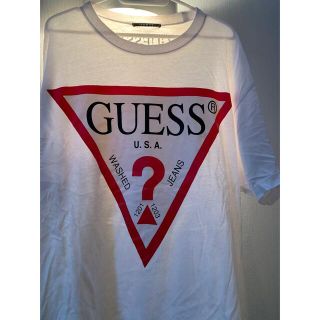 ゲス(GUESS)のGUESS 白Tシャツ(Tシャツ(半袖/袖なし))