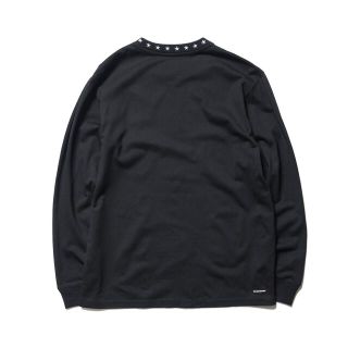 M FCRB 22AW L/S RIBBED EMBROIDERED TEE
