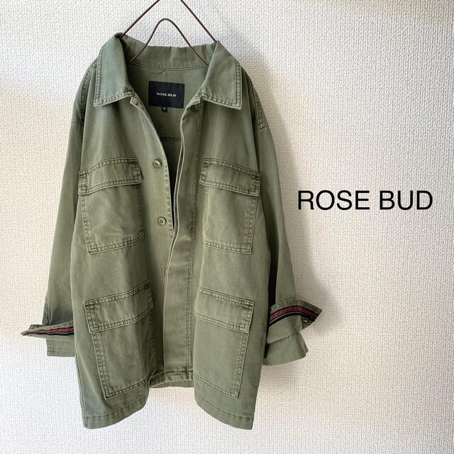 ROSE BUD(ローズバッド)のROSE BUD♡ミリタリージャケット ローズバッド レディースのジャケット/アウター(ミリタリージャケット)の商品写真