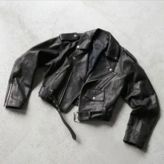 マウジー(moussy)のMOUSSY CRACKED LEATHER RIDERS JACKET(ライダースジャケット)