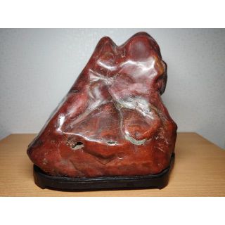 金華ジャスパー 10.2kg 碧玉 赤石 鑑賞石 原石 自然石 誕生石 金華ジャスパー 10.2kg 碧玉 赤石 鑑賞石 原石 自然石 誕生石