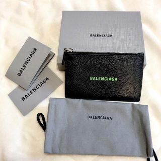 バレンシアガ(Balenciaga)の【美品】バレンシアガ ロゴ コインケース 小銭入れ カード入れ コインケース (コインケース/小銭入れ)