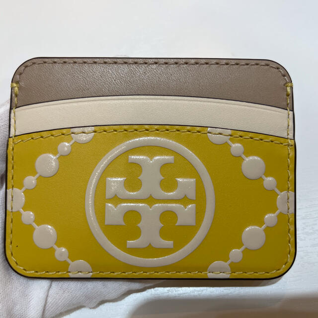 Tory Burch(トリーバーチ)のRR385 トリーバーチ　パスケース　黄色い レディースのファッション小物(パスケース/IDカードホルダー)の商品写真