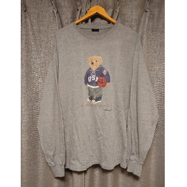 Ralph Lauren(ラルフローレン)のラルフローレンポロベアーロンTポロスポーツRRLキャップデニムパンツシャツ923 メンズのトップス(Tシャツ/カットソー(七分/長袖))の商品写真