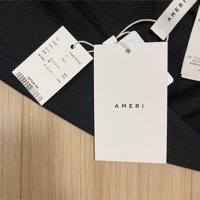 Ameri VINTAGE(アメリヴィンテージ)の9/10までの出品★FLAT SEAMER TELECO TOP ブラック レディースのトップス(カットソー(長袖/七分))の商品写真