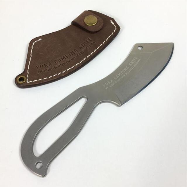 カラーYOKA ヨカ CAMPING KNIFE キャンピングナイフ シルバー系