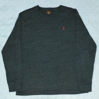 ポロラルフローレン(POLO RALPH LAUREN)のポロ ラルフローレン 霜降り柄 ワンポイントロゴ ロンT カットソー(Tシャツ/カットソー(七分/長袖))