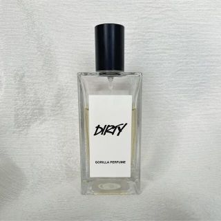 ラッシュ(LUSH)のLUSH　DIRTY　100mlボトル使用品(香水(女性用))