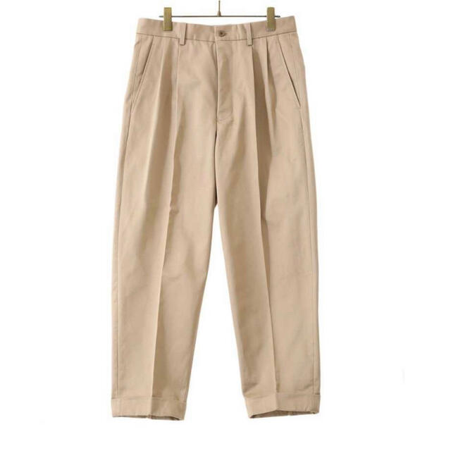 Scye - 【りゆ様専用】Scye Tapered Pleated Trousersベージュの通販