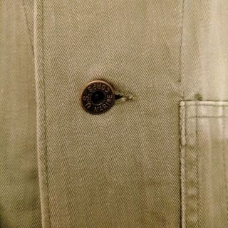 40s USA製 大戦モデル USMC P-41 カバーオール カーキ Lの通販 by used
