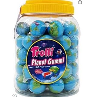 Trolli トローリ 地球グミ　プラネットグミセット　18.8g×61個入 (菓子/デザート)