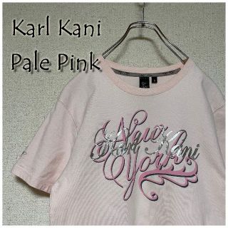 カールカナイ(Karl Kani)のKarl Kani カールカナイ Tシャツ ピンク Sサイズ ヒップホップ(Tシャツ/カットソー(半袖/袖なし))