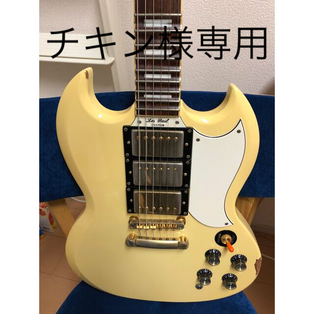Epiphone SGカスタム【一部スキャロップ加工】 特売 62.0%OFF www.gold