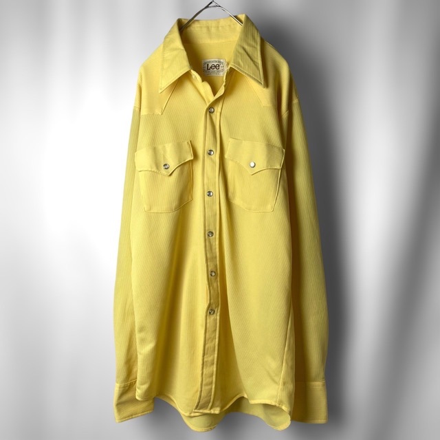 【激レア Lee 70s USA製 コーデュロイ ウエスタンシャツ 長袖】 3