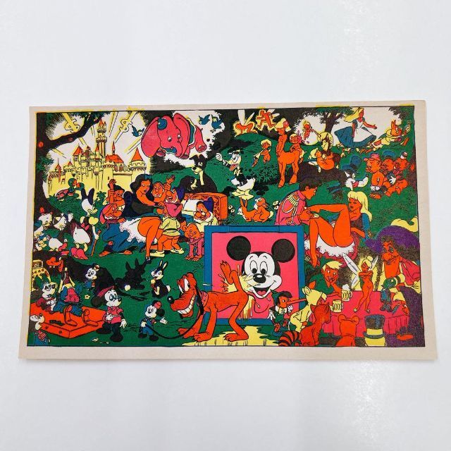 超歓迎された 激レア ディズニー パロディー ブラックライトポスター 1970 S ミッキー 絵画 タペストリー Www Shred360 Com