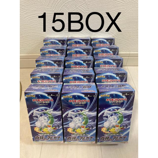 独特の素材 ポケモン - ポケモンカードゲーム 白熱のアルカナ 15box