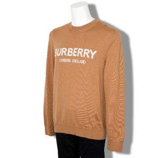 BURBERRY - 新品 BURBERRY ロゴインターシャウールブレンド セーターの