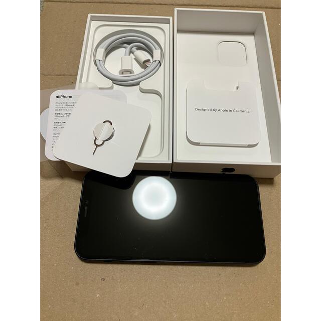 【美品】　iPhone12 mini 64GB ブラック　バッテリー99%