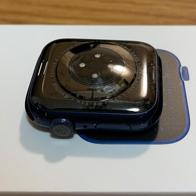 Apple(アップル)のApple Watch Series6 44mm GPS Blue Alumi メンズの時計(腕時計(デジタル))の商品写真