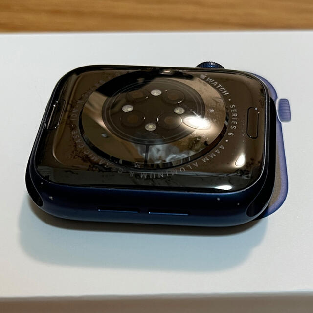 Apple(アップル)のApple Watch Series6 44mm GPS Blue Alumi メンズの時計(腕時計(デジタル))の商品写真